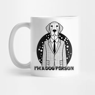 I'm A Dog Person Funny And Cute Dog Lover Mug